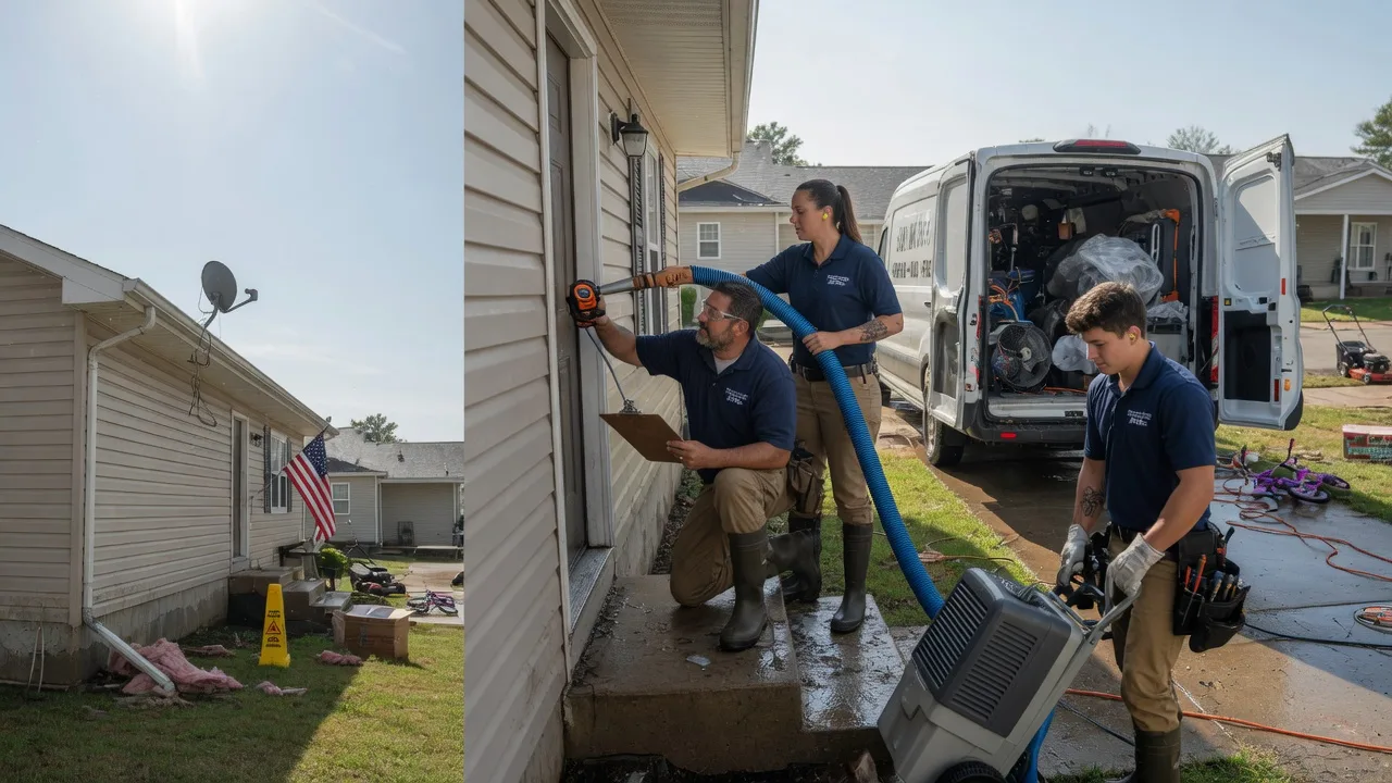Ceiling Water Damage Restoration in Hampton, FL near me